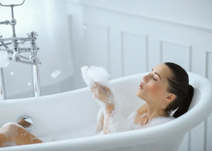 Bubble Bath for Sensitive Skin